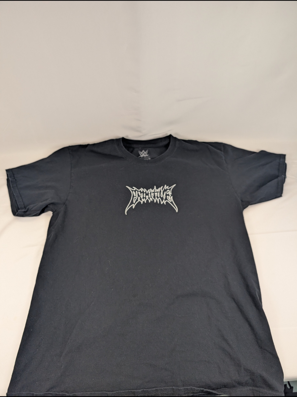 Primitive Black Short Sleeve Graphic Tee with White Chest Logo